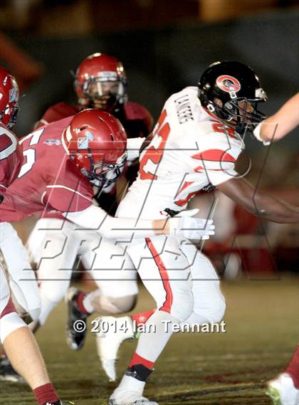 Thumbnail 1 in Grace Brethren @ St. Margaret's (CIF SS East Valley Final) photogallery.