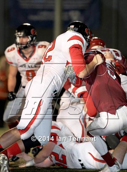 Thumbnail 1 in Grace Brethren @ St. Margaret's (CIF SS East Valley Final) photogallery.