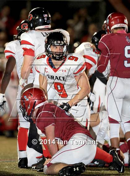 Thumbnail 3 in Grace Brethren @ St. Margaret's (CIF SS East Valley Final) photogallery.
