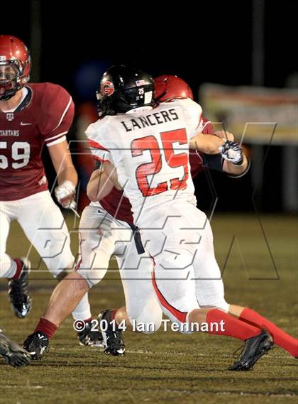 Thumbnail 1 in Grace Brethren @ St. Margaret's (CIF SS East Valley Final) photogallery.