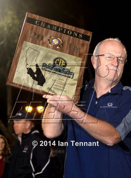 Thumbnail 3 in Grace Brethren @ St. Margaret's (CIF SS East Valley Final) photogallery.