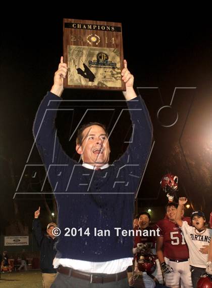 Thumbnail 1 in Grace Brethren @ St. Margaret's (CIF SS East Valley Final) photogallery.
