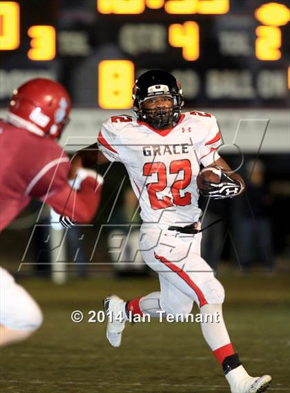 Thumbnail 2 in Grace Brethren @ St. Margaret's (CIF SS East Valley Final) photogallery.