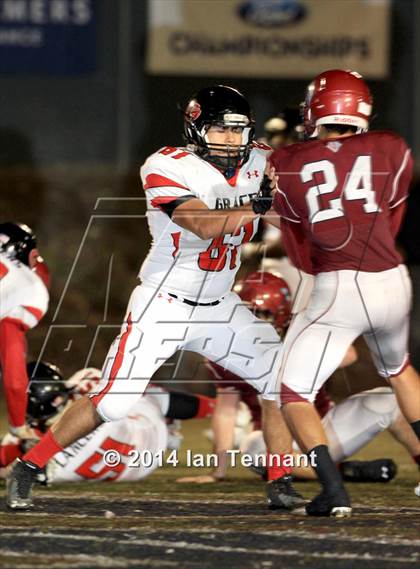 Thumbnail 2 in Grace Brethren @ St. Margaret's (CIF SS East Valley Final) photogallery.