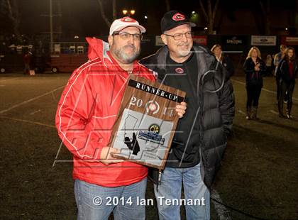 Thumbnail 1 in Grace Brethren @ St. Margaret's (CIF SS East Valley Final) photogallery.