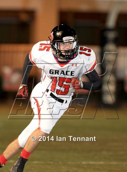 Thumbnail 3 in Grace Brethren @ St. Margaret's (CIF SS East Valley Final) photogallery.