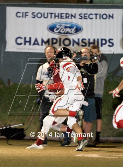 Thumbnail 2 in Grace Brethren @ St. Margaret's (CIF SS East Valley Final) photogallery.