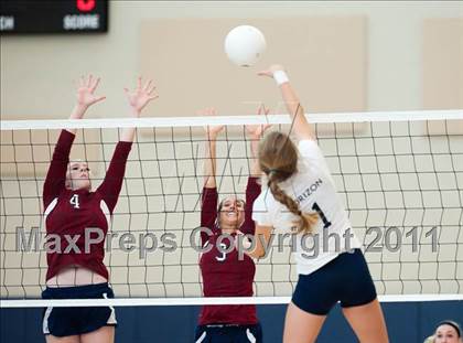 Thumbnail 2 in Horizon vs Tri-City Christian (CIF SDS D5 Final) photogallery.