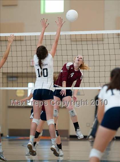 Thumbnail 3 in Horizon vs Tri-City Christian (CIF SDS D5 Final) photogallery.