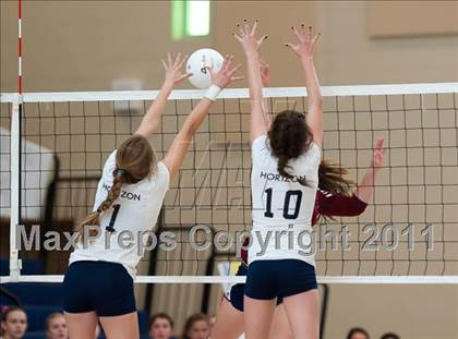 Thumbnail 1 in Horizon vs Tri-City Christian (CIF SDS D5 Final) photogallery.