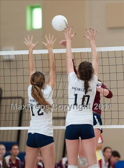 Thumbnail 3 in Horizon vs Tri-City Christian (CIF SDS D5 Final) photogallery.
