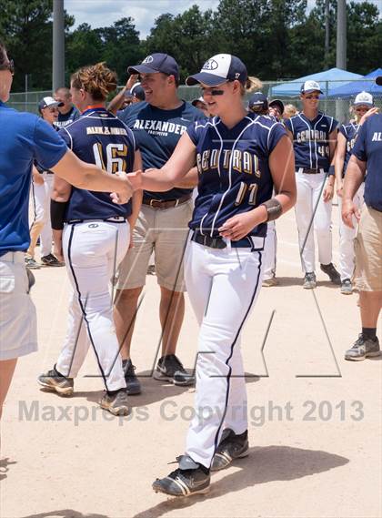 Thumbnail 2 in Wake Forest-Rolesville vs. Alexander Central (NCHSAA 4A Final) photogallery.