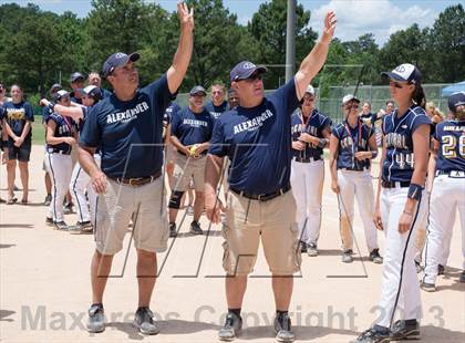 Thumbnail 2 in Wake Forest-Rolesville vs. Alexander Central (NCHSAA 4A Final) photogallery.
