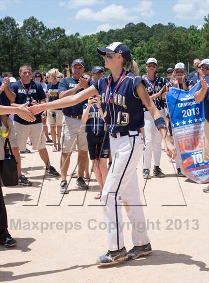 Thumbnail 1 in Wake Forest-Rolesville vs. Alexander Central (NCHSAA 4A Final) photogallery.
