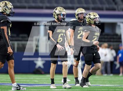 Thumbnail 2 in Oakwood @ Jayton (UIL 1A Division II Football Final) photogallery.