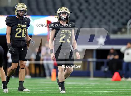 Thumbnail 3 in Oakwood @ Jayton (UIL 1A Division II Football Final) photogallery.