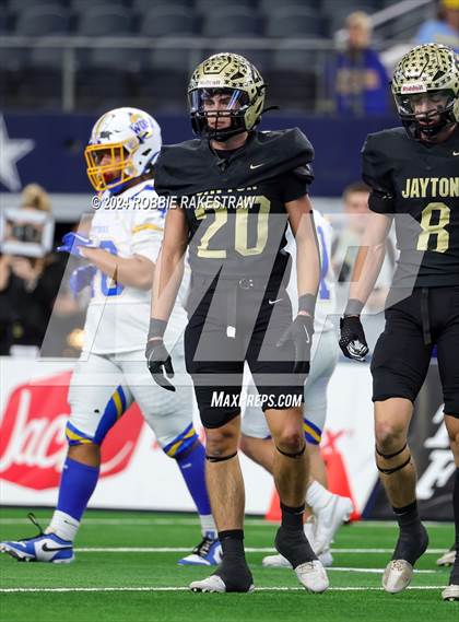 Thumbnail 2 in Oakwood @ Jayton (UIL 1A Division II Football Final) photogallery.