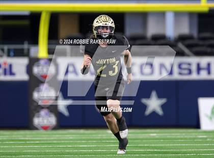 Thumbnail 1 in Oakwood @ Jayton (UIL 1A Division II Football Final) photogallery.