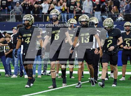 Thumbnail 2 in Oakwood @ Jayton (UIL 1A Division II Football Final) photogallery.