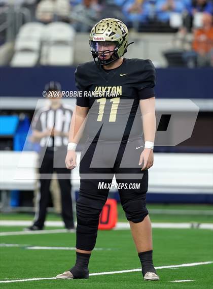 Thumbnail 3 in Oakwood @ Jayton (UIL 1A Division II Football Final) photogallery.