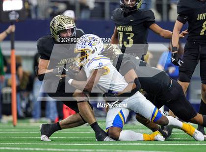 Thumbnail 2 in Oakwood @ Jayton (UIL 1A Division II Football Final) photogallery.