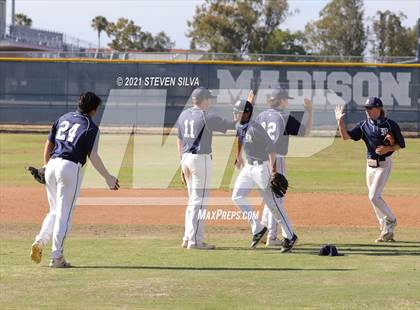 Thumbnail 1 in Madison vs. Santa Fe Christian (CIF SDS D1 Play-in) photogallery.