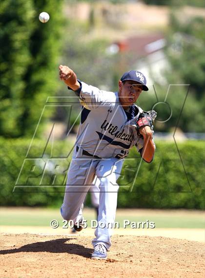 Thumbnail 2 in West Ranch vs. Orange Lutheran (Anderson Bat National Classic) photogallery.