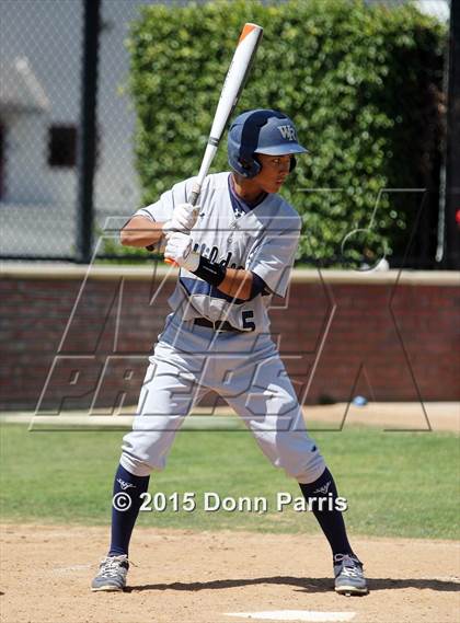 Thumbnail 3 in West Ranch vs. Orange Lutheran (Anderson Bat National Classic) photogallery.