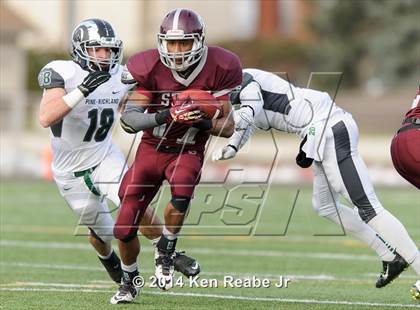 Thumbnail 2 in Pine-Richland vs. State College (PIAA Class AAAA Quarterfinal) photogallery.