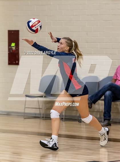Thumbnail 2 in Crimson Cliffs vs. Park City (5A/6A Volleyball Challenge) photogallery.