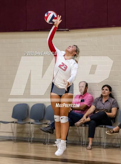 Thumbnail 2 in Crimson Cliffs vs. Park City (5A/6A Volleyball Challenge) photogallery.