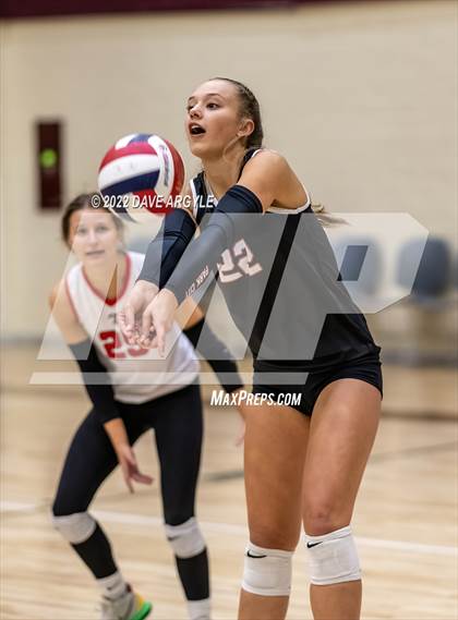 Thumbnail 1 in Crimson Cliffs vs. Park City (5A/6A Volleyball Challenge) photogallery.