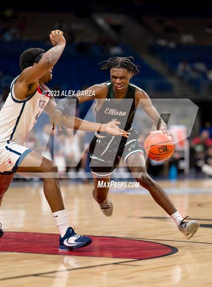 Thumbnail 2 in Kimball vs Ellison (UIL 4A Basketball Final) photogallery.