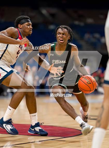 Thumbnail 2 in Kimball vs Ellison (UIL 4A Basketball Final) photogallery.