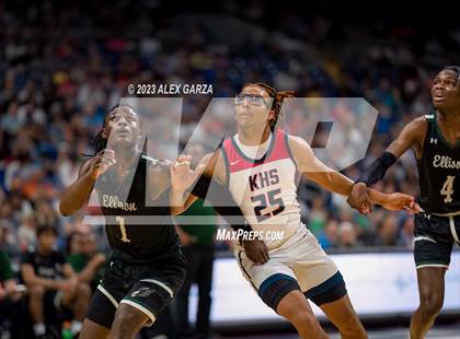 Thumbnail 2 in Kimball vs Ellison (UIL 4A Basketball Final) photogallery.