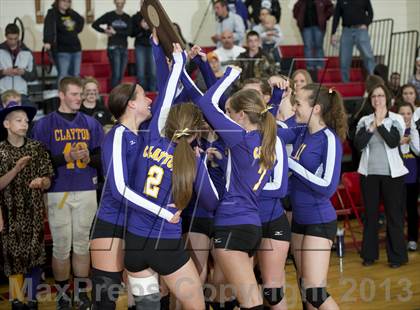 Thumbnail 3 in Clayton vs. Washburn (WIAA D4 Sectional Final) photogallery.