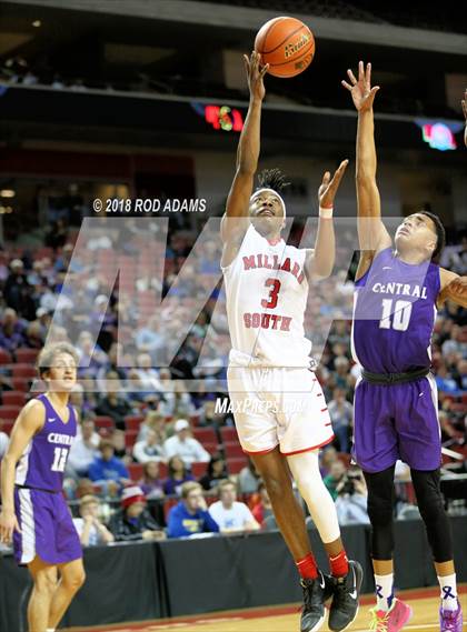 Thumbnail 1 in Millard South vs. Omaha Central (NSAA Class A Quarterfinal)  photogallery.