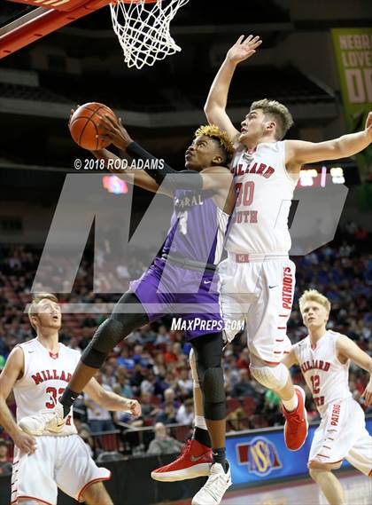 Thumbnail 2 in Millard South vs. Omaha Central (NSAA Class A Quarterfinal)  photogallery.