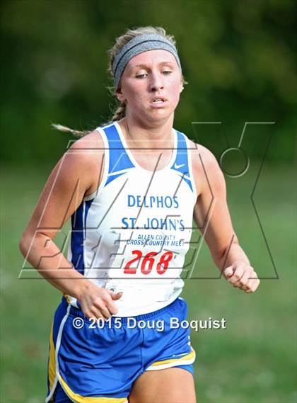 Thumbnail 3 in Allen County Cross Country Meet photogallery.