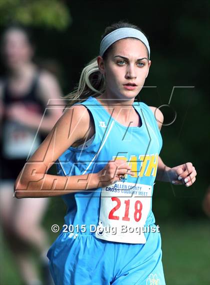 Thumbnail 3 in Allen County Cross Country Meet photogallery.
