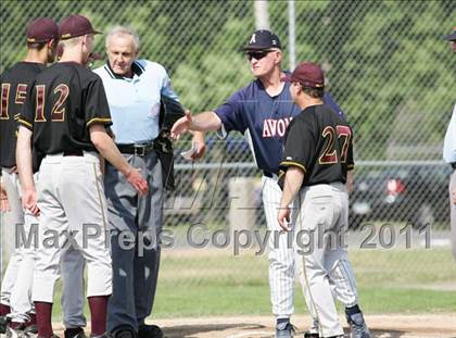 Thumbnail 1 in Granby Memorial vs. Avon (NCCC Tournament) photogallery.