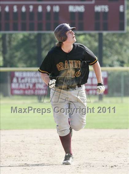Thumbnail 2 in Granby Memorial vs. Avon (NCCC Tournament) photogallery.