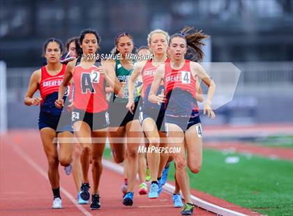 Thumbnail 3 in CIF SS Ford Track and Field Finals (Girls Track Events) photogallery.