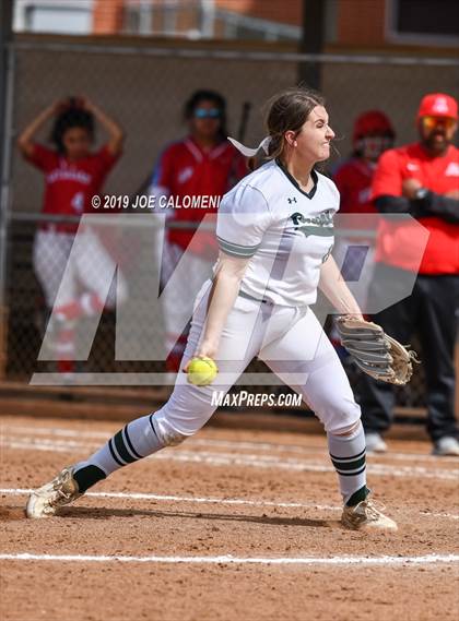 Thumbnail 2 in Reagan [Ronald] vs Antonian Prep (NEISD Softball Tournament) photogallery.