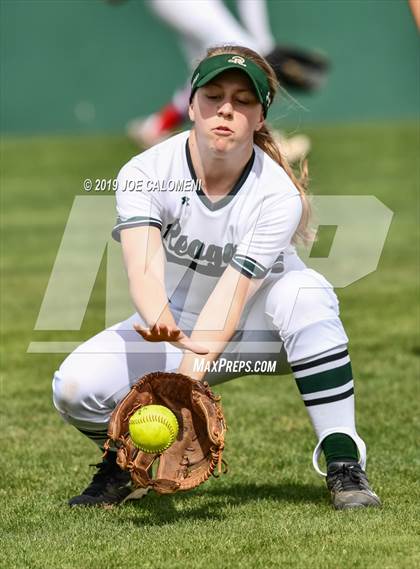Thumbnail 2 in Reagan [Ronald] vs Antonian Prep (NEISD Softball Tournament) photogallery.