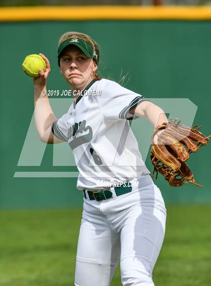 Thumbnail 2 in Reagan [Ronald] vs Antonian Prep (NEISD Softball Tournament) photogallery.
