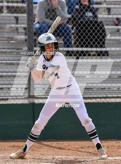 Thumbnail 1 in Reagan [Ronald] vs Antonian Prep (NEISD Softball Tournament) photogallery.