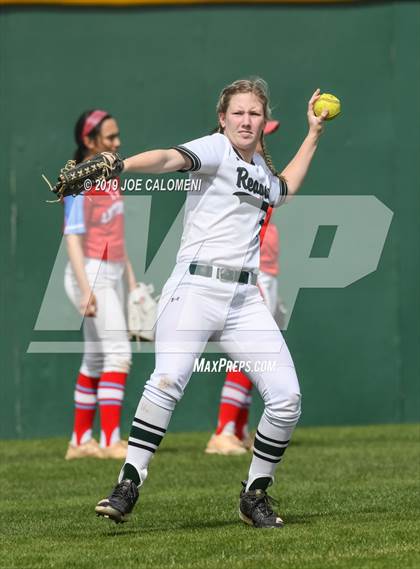 Thumbnail 2 in Reagan [Ronald] vs Antonian Prep (NEISD Softball Tournament) photogallery.
