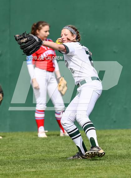Thumbnail 2 in Reagan [Ronald] vs Antonian Prep (NEISD Softball Tournament) photogallery.