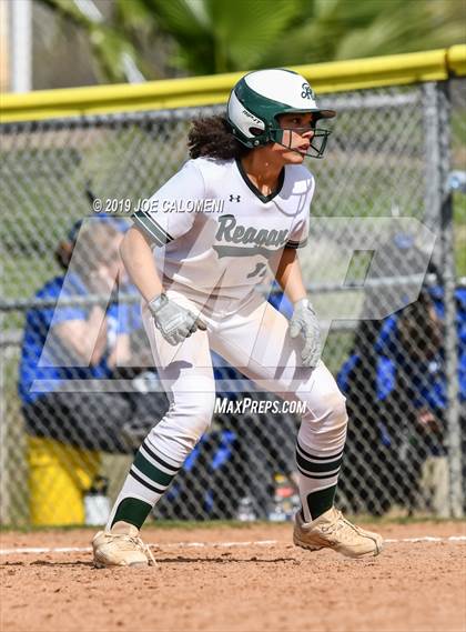 Thumbnail 2 in Reagan [Ronald] vs Antonian Prep (NEISD Softball Tournament) photogallery.